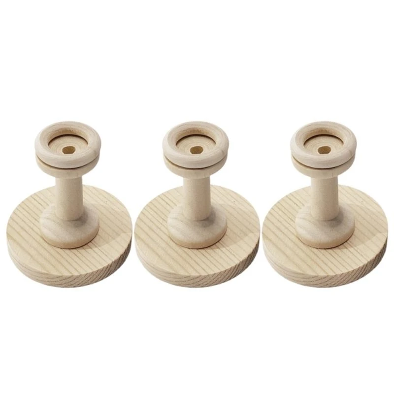 M5TC 3Pcs Golf Tennis Ball Support Bracket Baseball Display Stand Baseball Holder Round Tabletop Rack Easy to Use