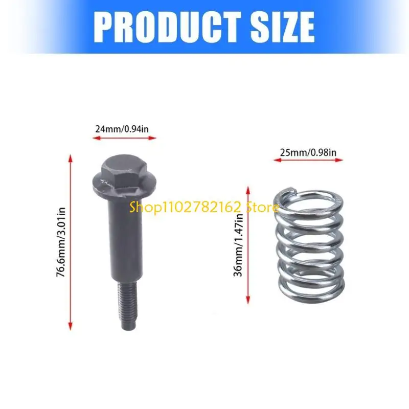 

547B High Strength Exhaust Studs & Springs Car Modifications Part for Walker 35129