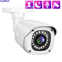Gadinan Outdoor Bullet 4K 8MP IP Camera Face Detection CCTV Monitor Motion Detection Audio ONVLF Video Surveillance Camera XMEYE