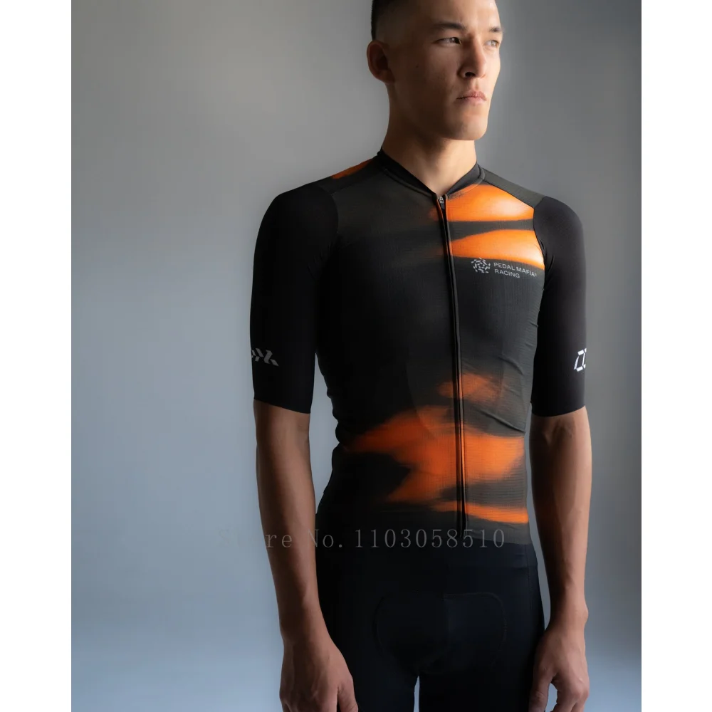 Pedal Mafia Men's Cycling Jersey MTB Road Bike Cycling Jersey Short Sleeve Jersey Ciclismo Hombre Bicycle Clothing high quality