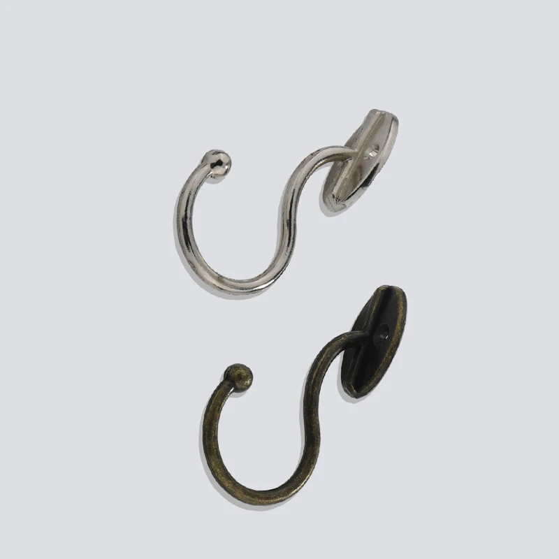 Antique Alloy Hooks Are Commonly Used for Single Hook Clothing, Cabinets, Clothes, Hooks, Hallway Sorting Hooks