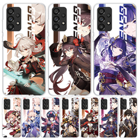 Anime Genshin Impact Case Phone Cover for Samsung Galaxy A16 A15 A14 A13 A56 A55 A54 A53 A36 A35 A34 A33 A26 A25 A24 A23 A05S A0
