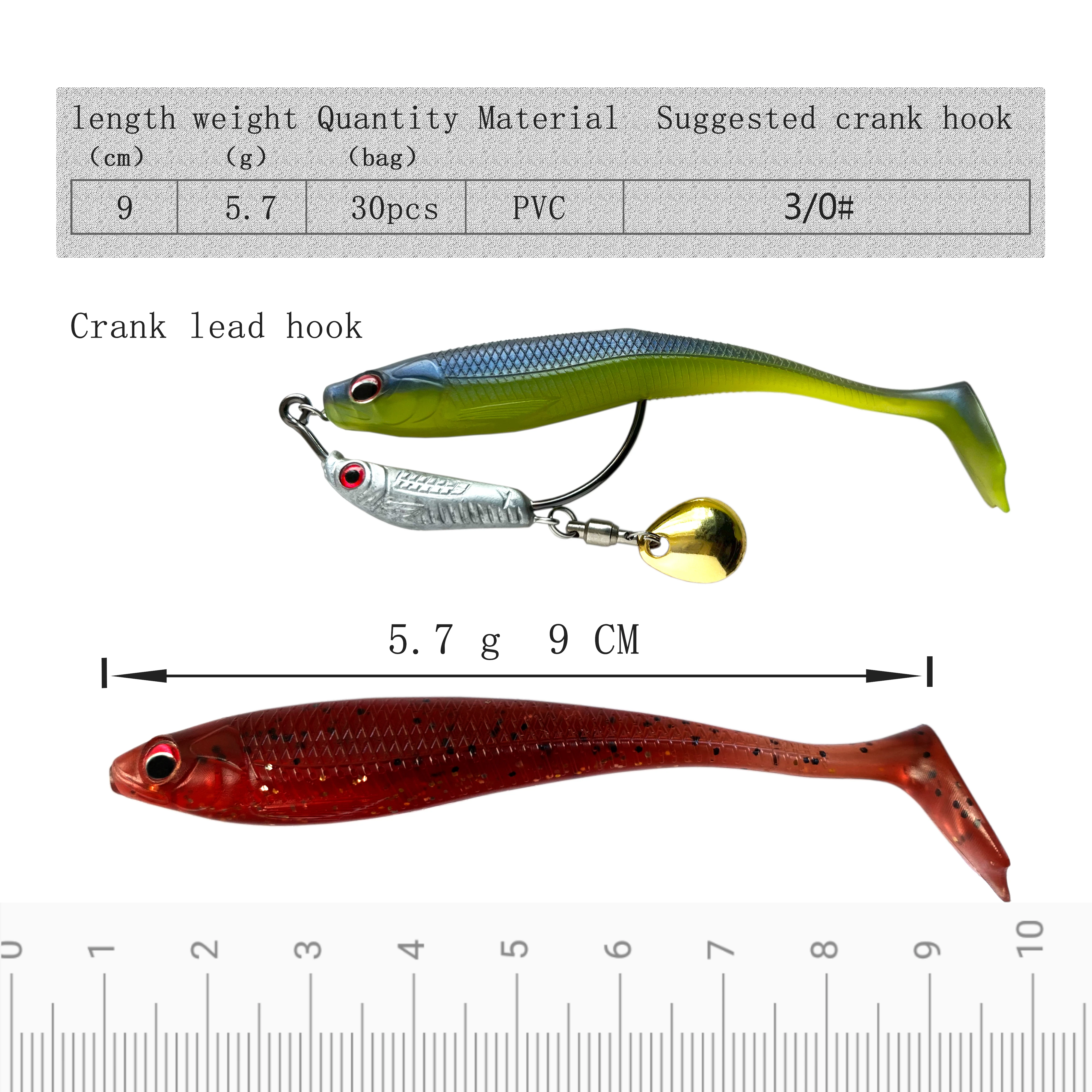 10 قطعة/الحزمة 6 جرام 9 سنتيمتر Luya الطعم الناعم الأسماك وهمية البلاستيك الطعم مرونة عالية واقعية السباحة الموقف Nff الطعم الكارب ، باس ، سمك السلمون ، سمك السلمون ، المكوك ، الماكريل ، الماكريل ، الماكريل ، الطعم الاسماك لينة صيد الأسماك لفتة الجدول الزمني لينة إغراء المياه العذبة العالمي 6 ألوان المتاحة ، الأبيض المتاحة