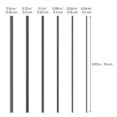 Imagen 2 del producto Herramienta de reparación de cañas de pescar, reparación de cañas de pescar de fibra de carbono, suministros de reparación de fibra de carbono, 6 uds.