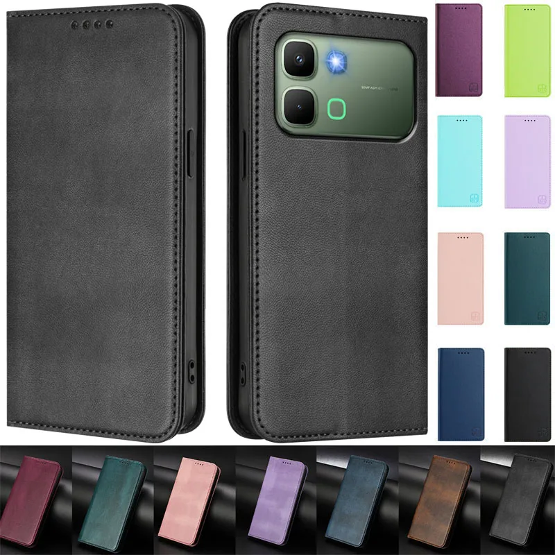 NoteEdge Magnetic Case for Infinix Note Edge 5G Capa Leather Stand Wallet Case for Infinix Note Edge 5G Fundas Flip Back Cover