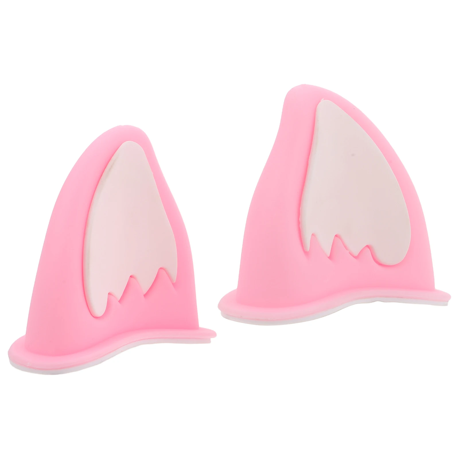 

Fox Ears Motorcycle Decoration Cute Cartoon Accessories Durable PP Material Easy Installation Ski Helmets Decor Cycling
