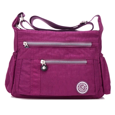 Luksusowa damska torba kurierska wodoodporna nylonowe torby na ramię Top na co dzień torebka damska torba podróżna damska torba Crossbody