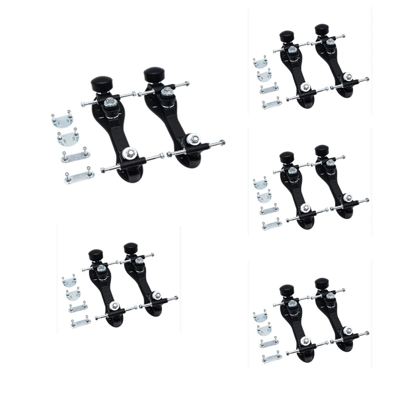 

Roller Skate Base Four-Wheel Two-Row Skate Bracket Skate Base Bottom Plate With Roller Skate Toe Stoppers