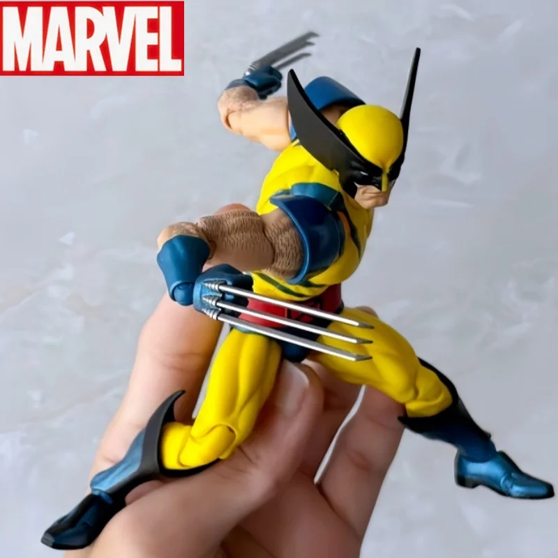 Medicom-Mafex X-Men Wolverine Versão em Quadrinhos, James Howlett, Logan, Personagem Anime, Brinquedos Colecionáveis, Nova Chegada, No.096