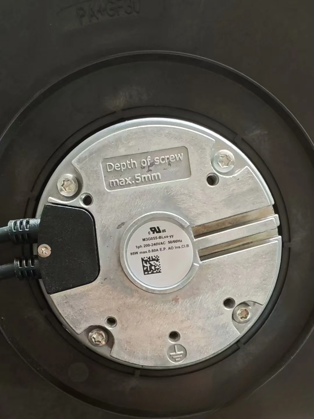 R3G190-RC03-06 100%NEW Original  Made in Germany for ebmpapst  0.7A 65/80W 2810min Variable frequency conversion Centrifugal fan