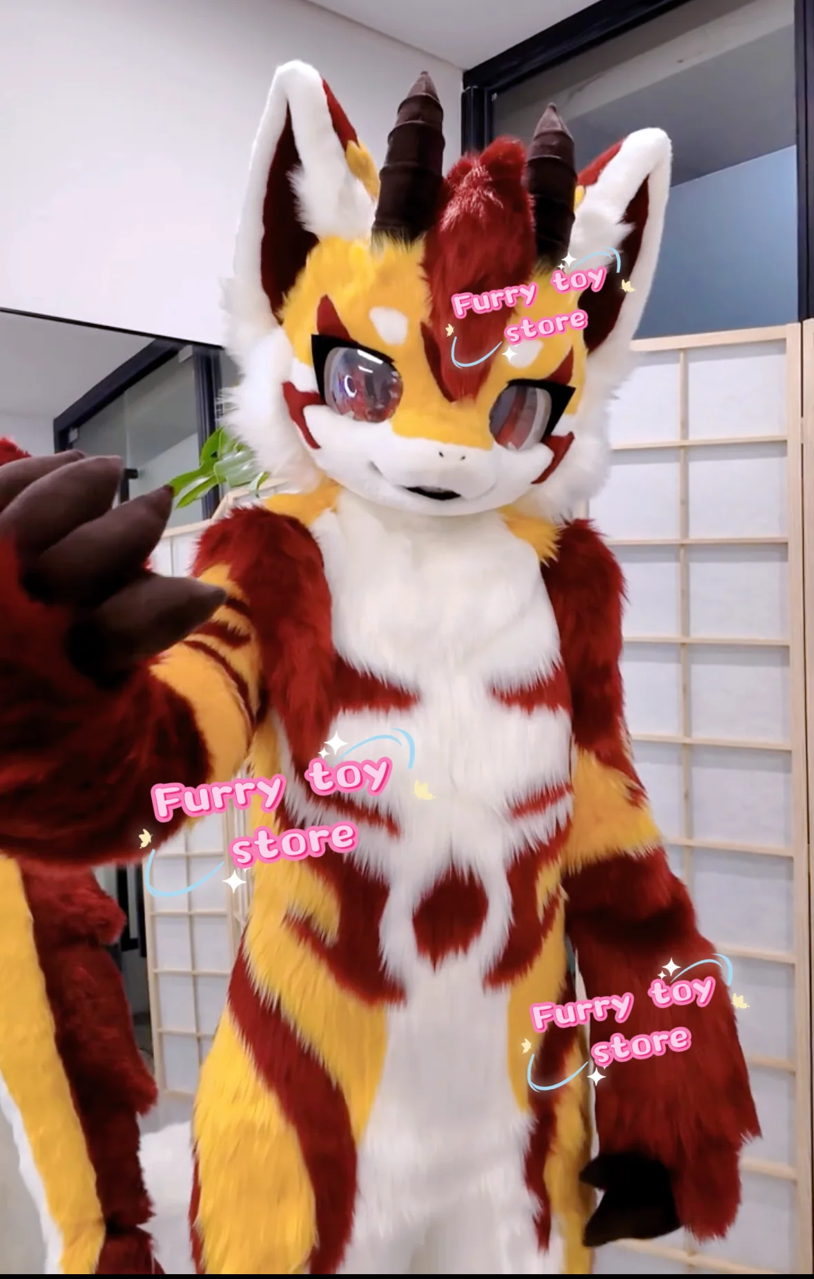 Animal Suit Fursuit Wearable Furry Cute Furry Cosplay Costume Furry Suit Full Set Of Genuine Handmade Comic Show Cute Cartoon