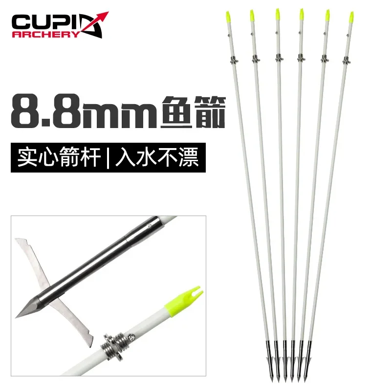 Bow And Arrow Accessories: Curved Bow Solid Fish Arrow Traditional Fishing And Hunting Outdoor Fishing Shooting Fish A Rrow