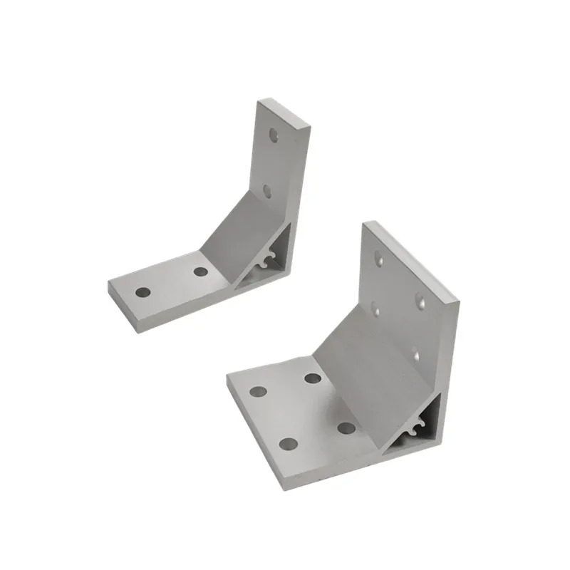 1PCS 90 Degree Angle Connector Aluminum Profile Accessories Aluminum Alloy Extruded  Code Right  Bracket