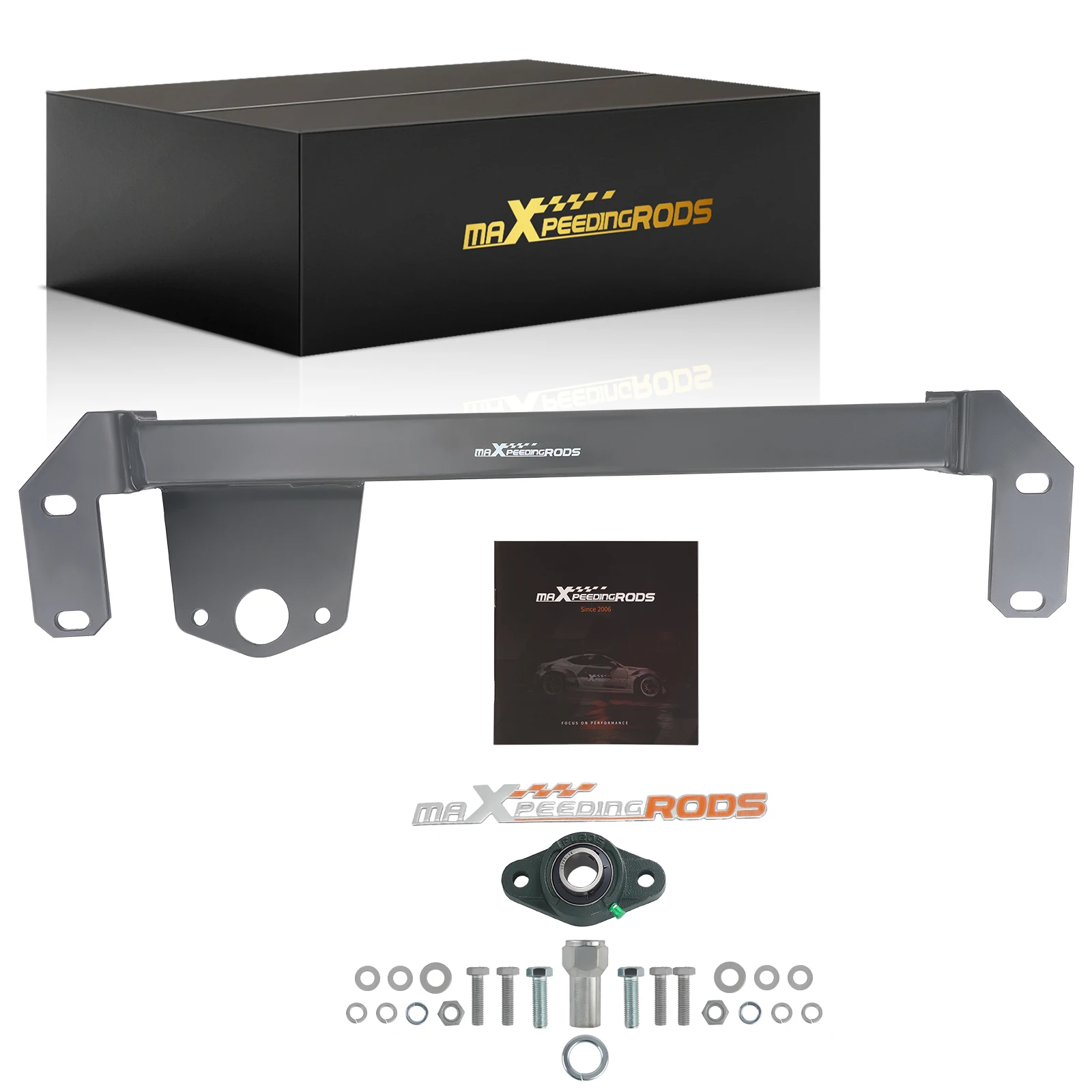 

Steering Gear Box Stabilizer Bar Brace For Dodge Ram 1500 2500 3500 3.9L 1994-2002