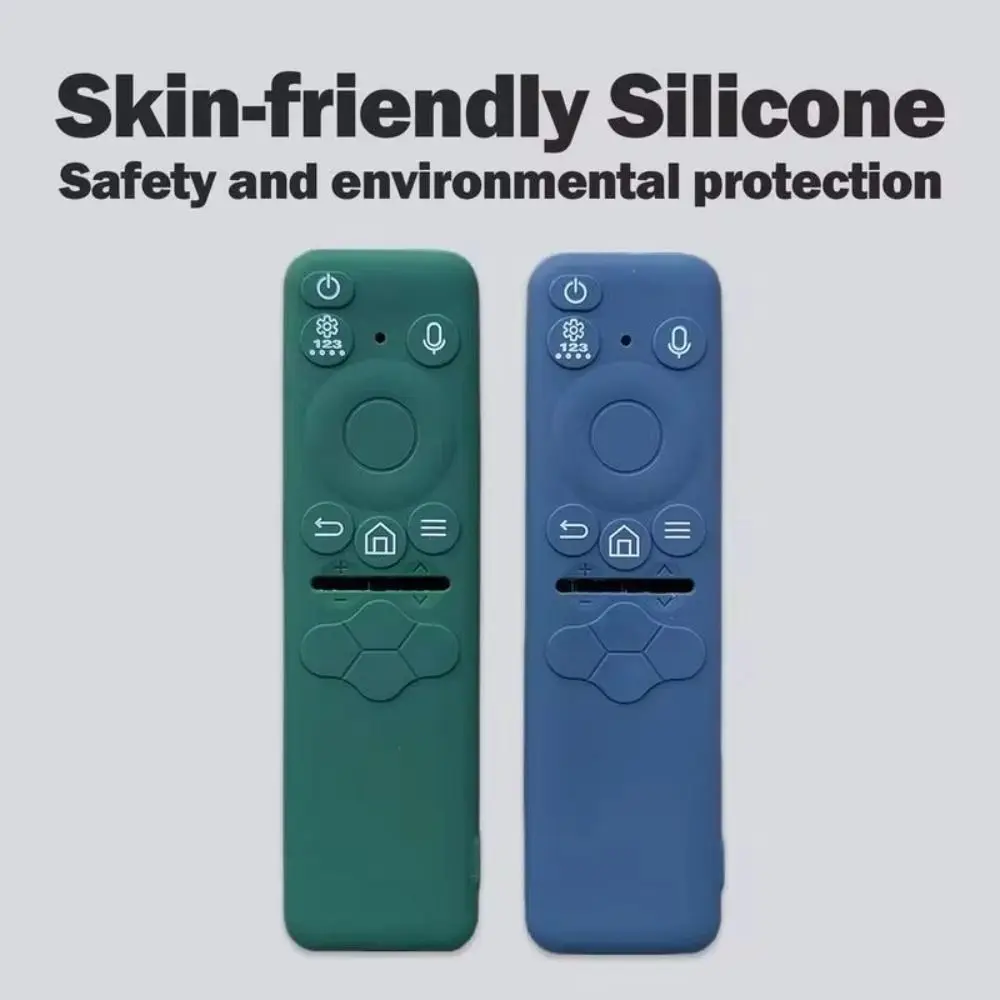 Shookproof Silicone Anti-fall Remote Control Case Thickened Waterproof Case Dirt-resistant Durable for Samsung BN59-01432AJBD