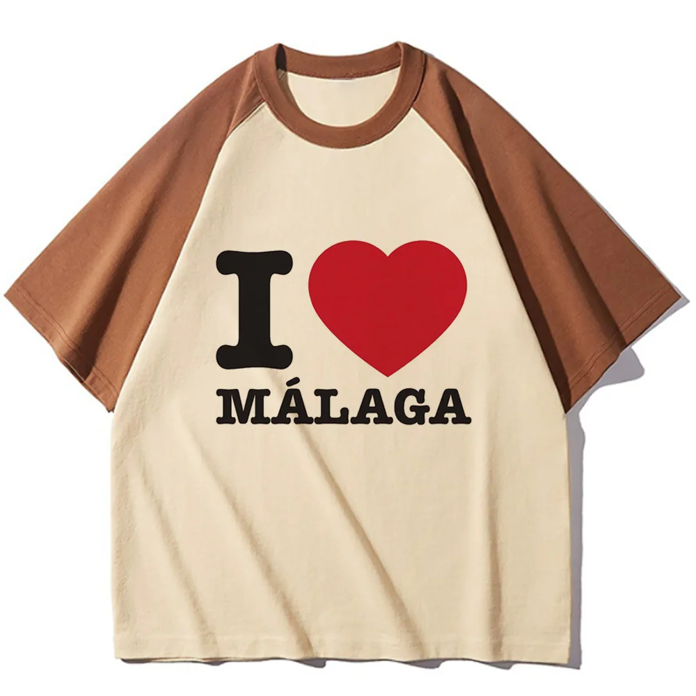 Malaga tshirt women graphic trendy tshirt female streetwear y2k graphic clothes