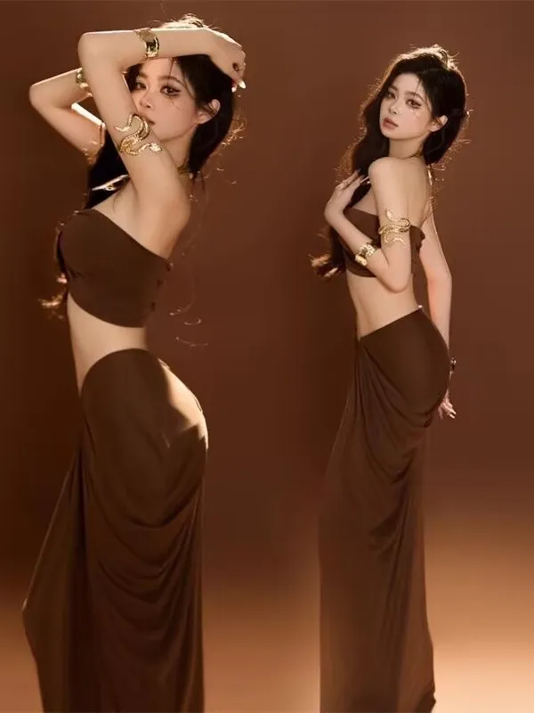 

Studio New Style Portrait Theme Photography Vintage Radial Mood Senior Girl Atmosphere Photography Clothing Portrait