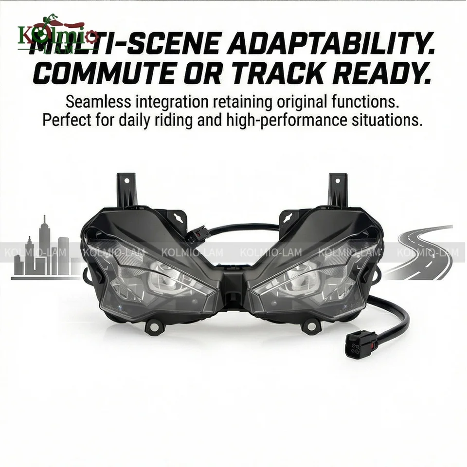 2024-2026 KAWASAKI ZX-6R LED Headlight Assembly