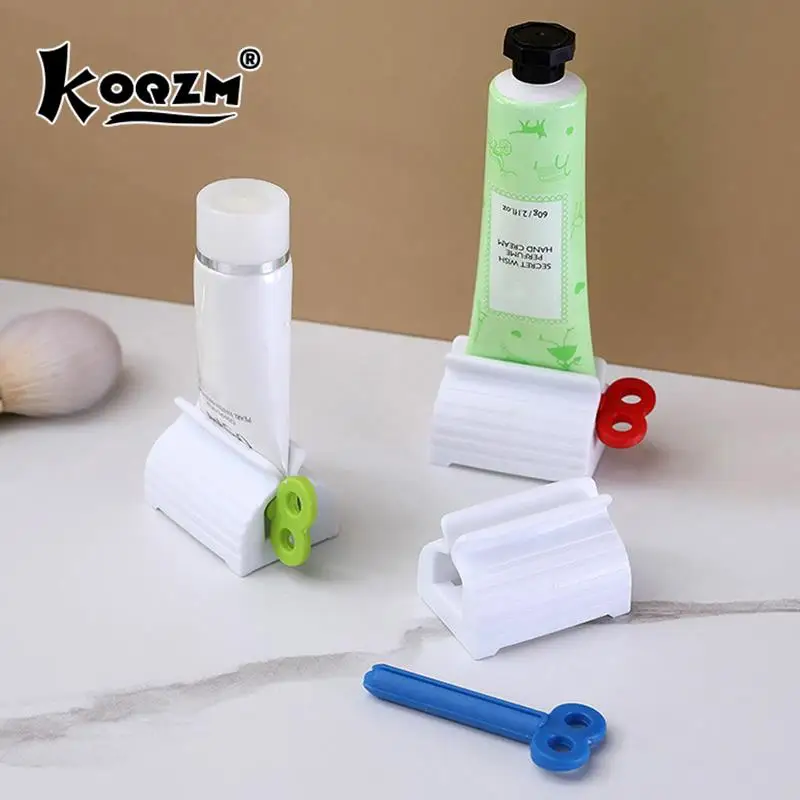 Toothpaste Squeezer Bathroom Tools Tube Cosmetics Press Facial Cleanser Rolling Squeezing Dispenser Tooth Paste Holder Oral Care