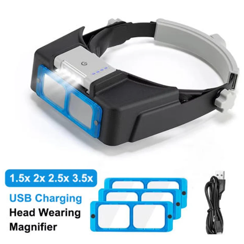 Head Wearing Magnif…