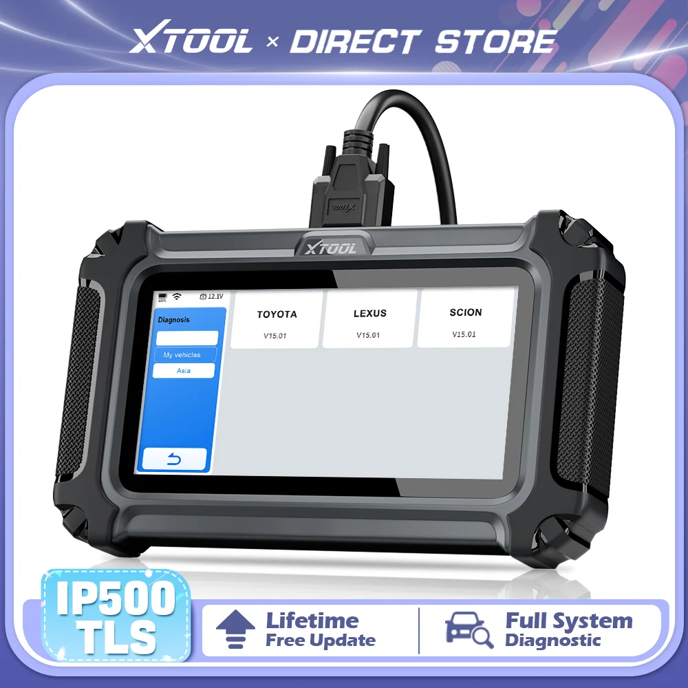 XTOOL InPlus IP500: الماسح البيئي الشامل لسيارات تويوتا – تقييم عملي وتحليل شامل