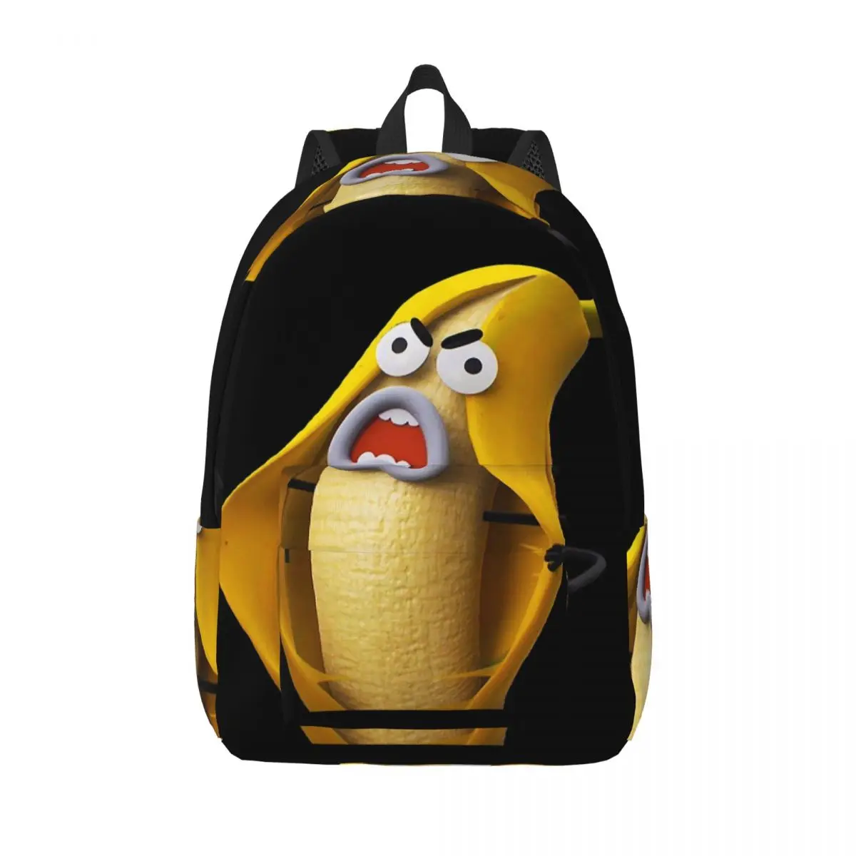 Banana Joe - The Amazing World Of Gumball Student Backpack School Bag Hiking Travel Daypack for Men Women Bookbag Shoulder Bags