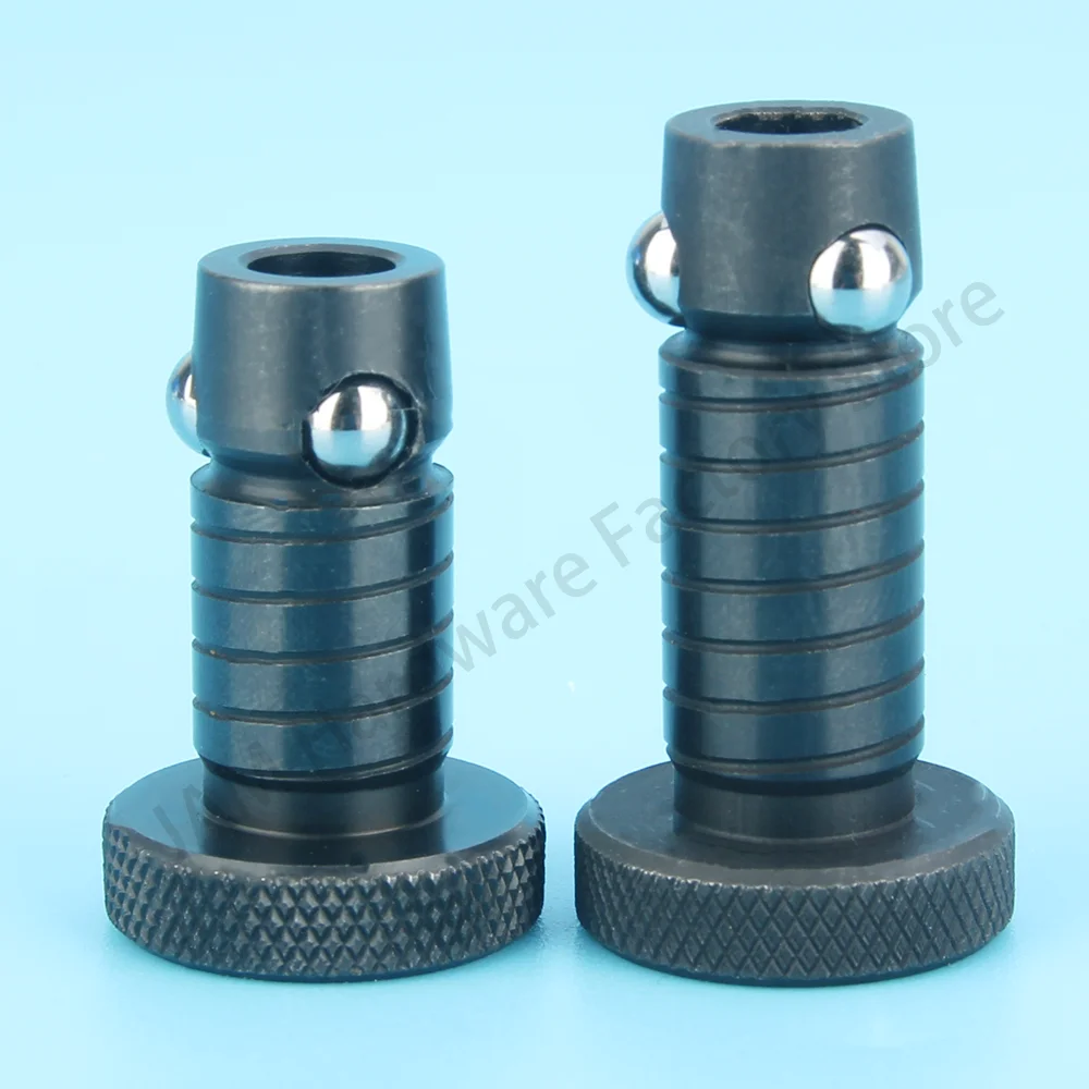 Factory Outlet MJ119 Carbon Steel With Black Oxide Ball Lock Pins  Flange Shank Hex Wrench Locating Pins