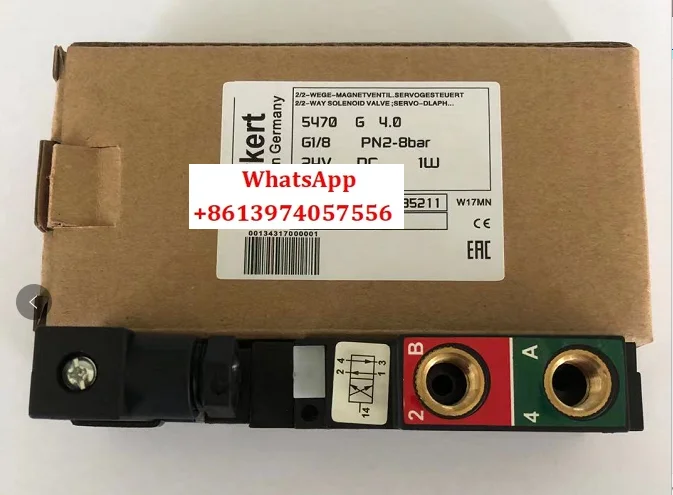 

Baode solenoid valve 5470 Germany burkert two-position five-way 00221081 00135211 DC24V