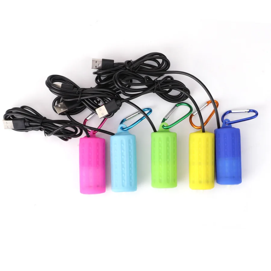 Mini Aquarium Air Pump Kit Oxygen Pump With Air Stone Silent High Energy Efficient USB Aquarium Filter Fishing Tank Accessories