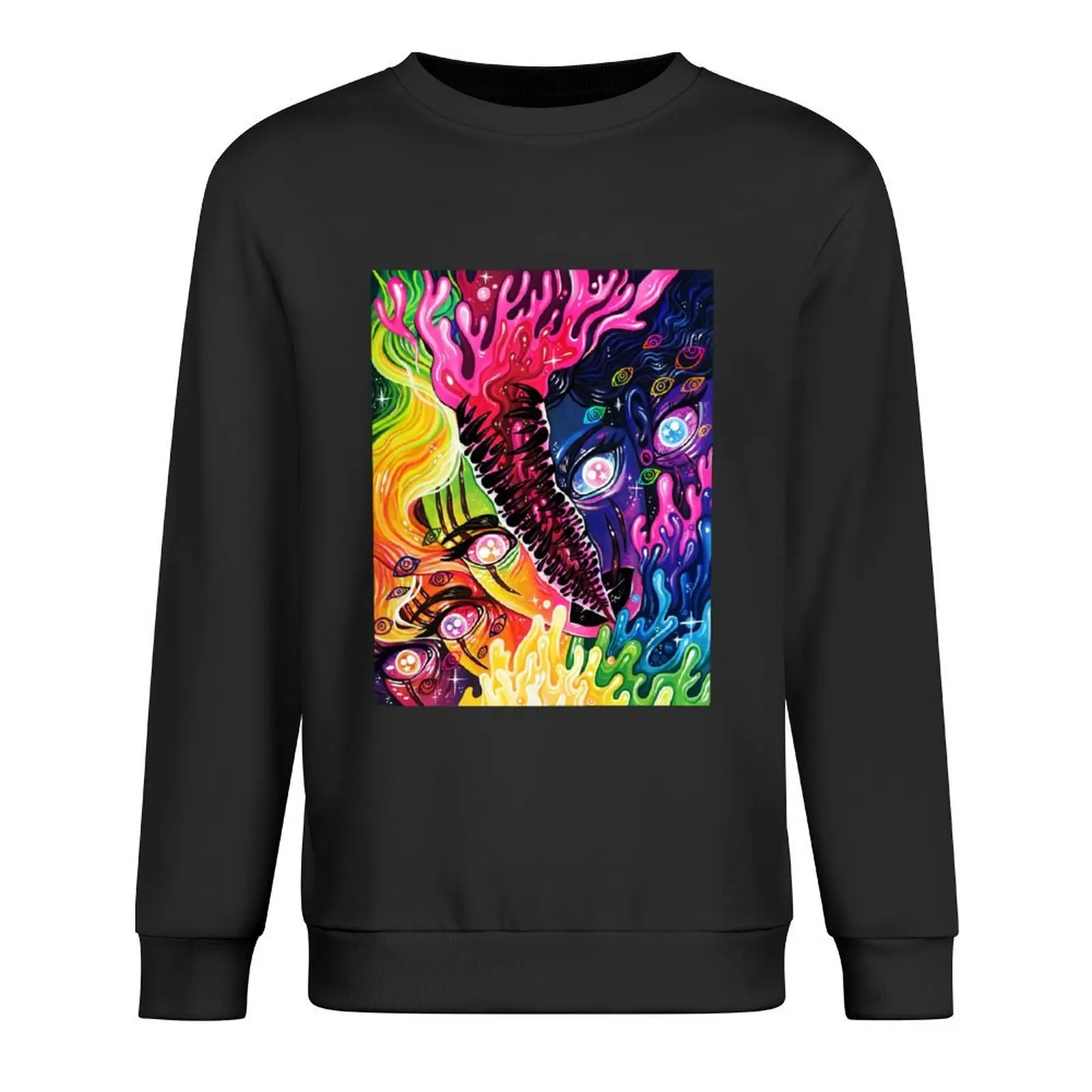 

Layers - Acrylic Painting Pullover fashion men mens clothing men wear tracksuit hooded sweatshirt