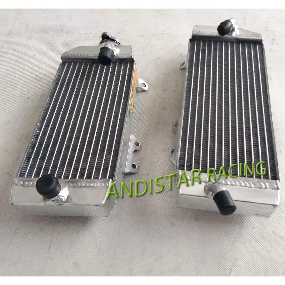 For 2009-2010 Kawasaki KX250F KX 250 F Aluminum Radiator Cooler Cooling Coolant 2009 2010