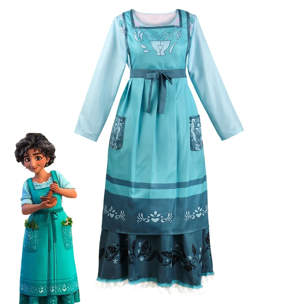 Movie Camilo mantello mantello Costume per bambini Costume Pepa ella principessa vestito costumi bambini Costume Cosplay gonna ragazza