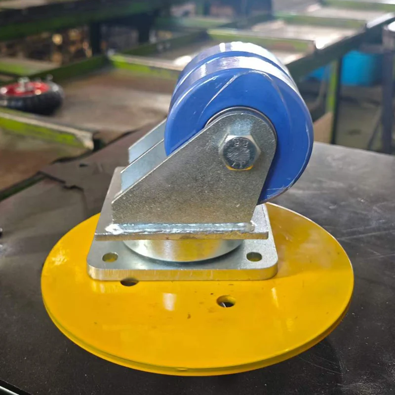 Robuste industrielle Doppelrollen aus Polyurethan