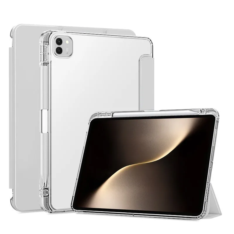 PU Smart Cases for Huawei MatePad Pro Max 13.2 11.5 S 2026 3 Pro 13.3 Air 12x Mini 8.8 Clear Pencil Holder Cover CGA-W00/YLP-W00