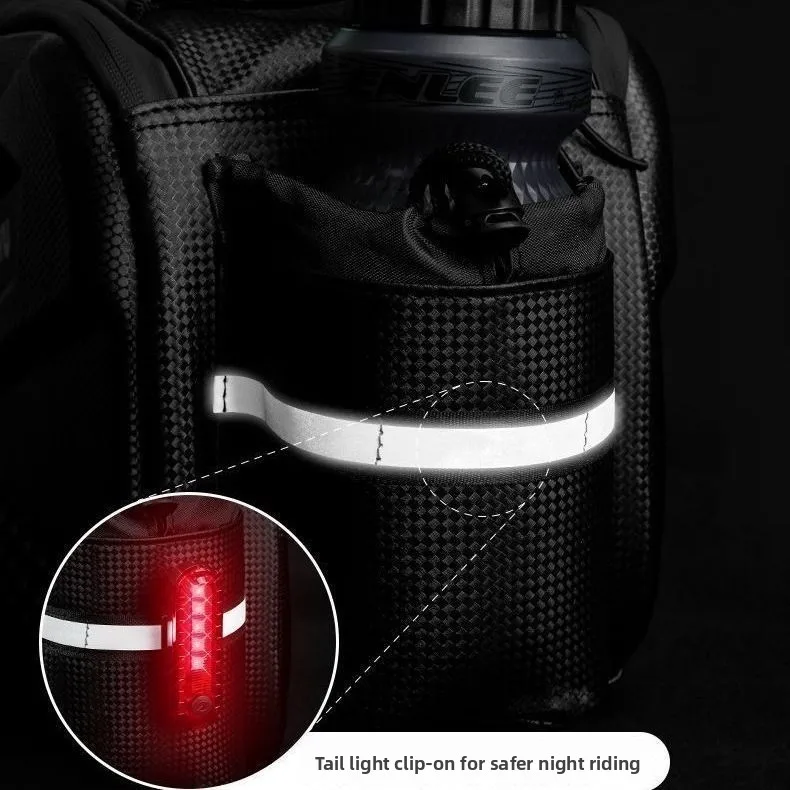 ملحقات معدات ركوب الدراجات، حقيبة ركوب الدراجات ذات الغلاف الصلب للدراجة، حقيبة ذيل الدراجة الجبلية، حقيبة الرف الخلفي، حقيبة المقعد الأمامي والخلفي. #4
