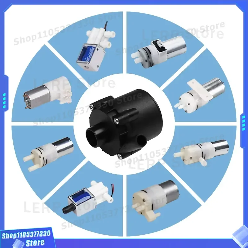 DC12V 24V Centrifugal Water Pump Ultra Quiet Electric Motor Long Life Heating System OEM Customizable 1 Year Warranty