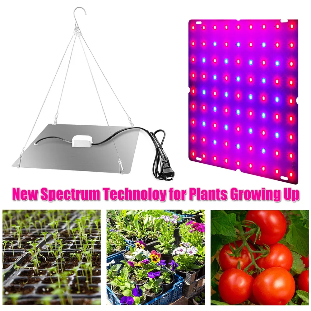 LED Hidropônico Planta Crescer Luz, 1000W, 2000W, Espectro Completo, Lâmpada Crescente, Interior Phyto Veg Flor, Painel Ultrafino, Phytolamp