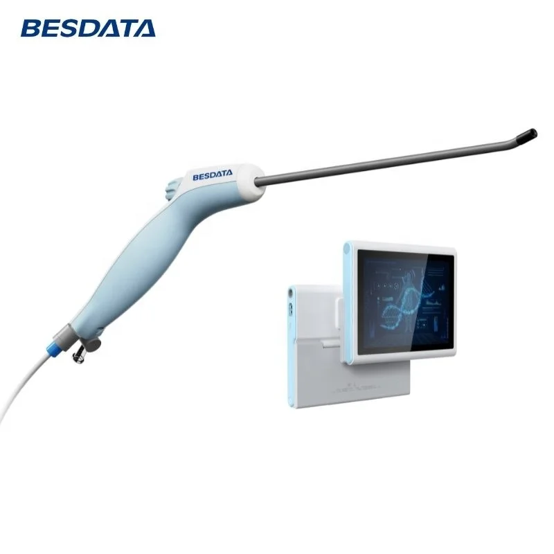 Bending Hysteroscopy  BESDATA Wholesale price Disposable video Hysteroscope hysteroscopie Gynecology hysteroscopy machine