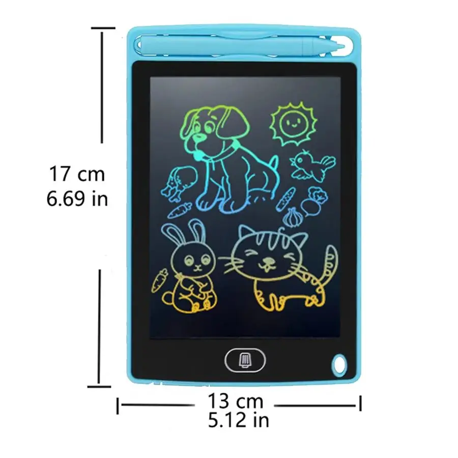 6.5 inch LCD writing board,  children's graffiti drawing board, handwriting blackboard, children's toy