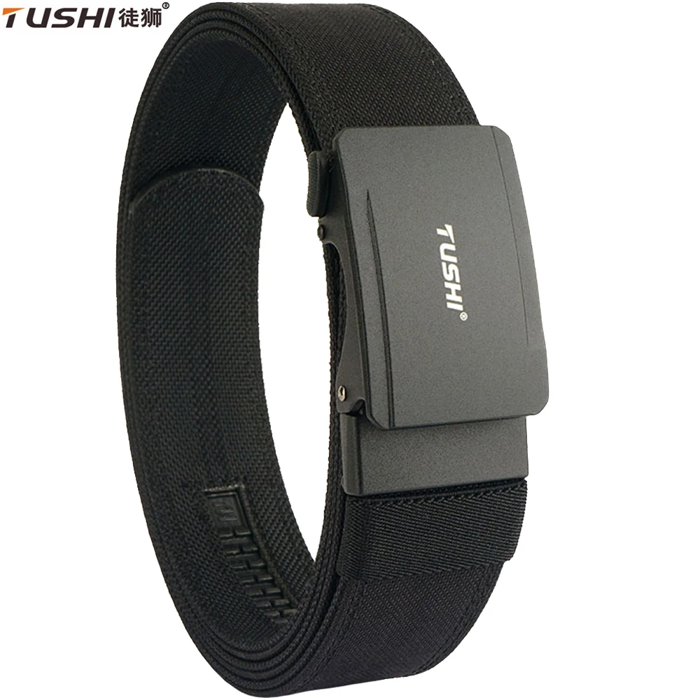 

TUSHI Belt Multi-size Hard Tactical Belt for Men Metal Buckle IPSC Gun Belt 1100D Nylon Military Belt Outdoor Sports Girdle Male
