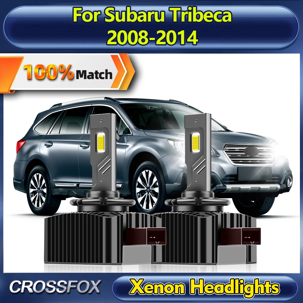 

120W Xenon HID Car Headlight Bulbs 30000LM Canbus Error Free Auto Headlamps 12V For Subaru Tribeca 2008-2010 2011 2012 2013 2014