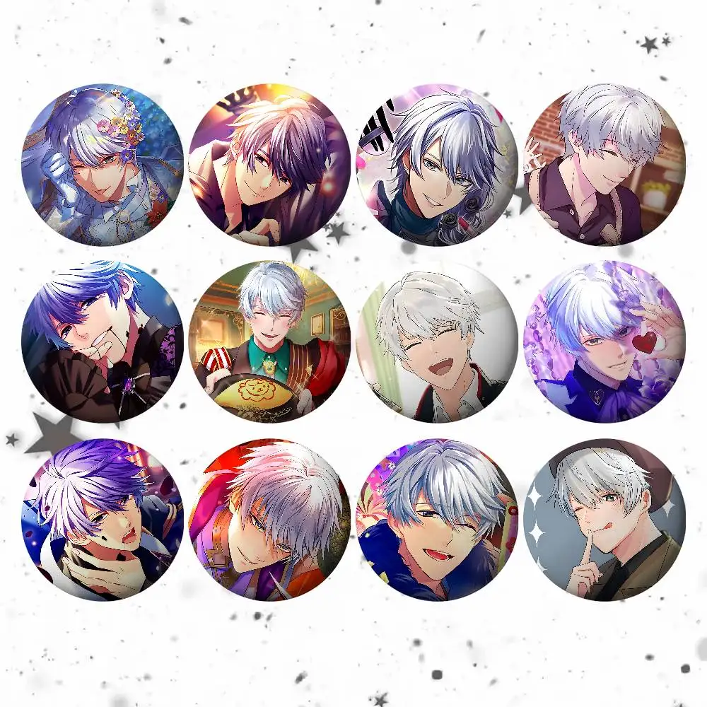 Cartoon Anime O-Obey Me Solomon For Clothes Anime Enamel Pin Cute Things Cartoon Cosplay Badges On Backpack Brooch Art Gifts