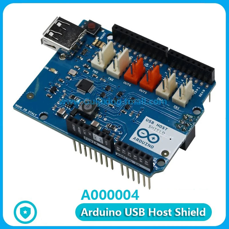 Arduino USB Host Shield A000004 Development Board MAX3421E USB peripheral host controller