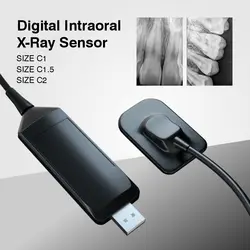 Dental Sensor DynImage X Ray Sensor Fast Transmission Digital Intraoral System Intra-Oral with Software 3m Cable Clear Image
