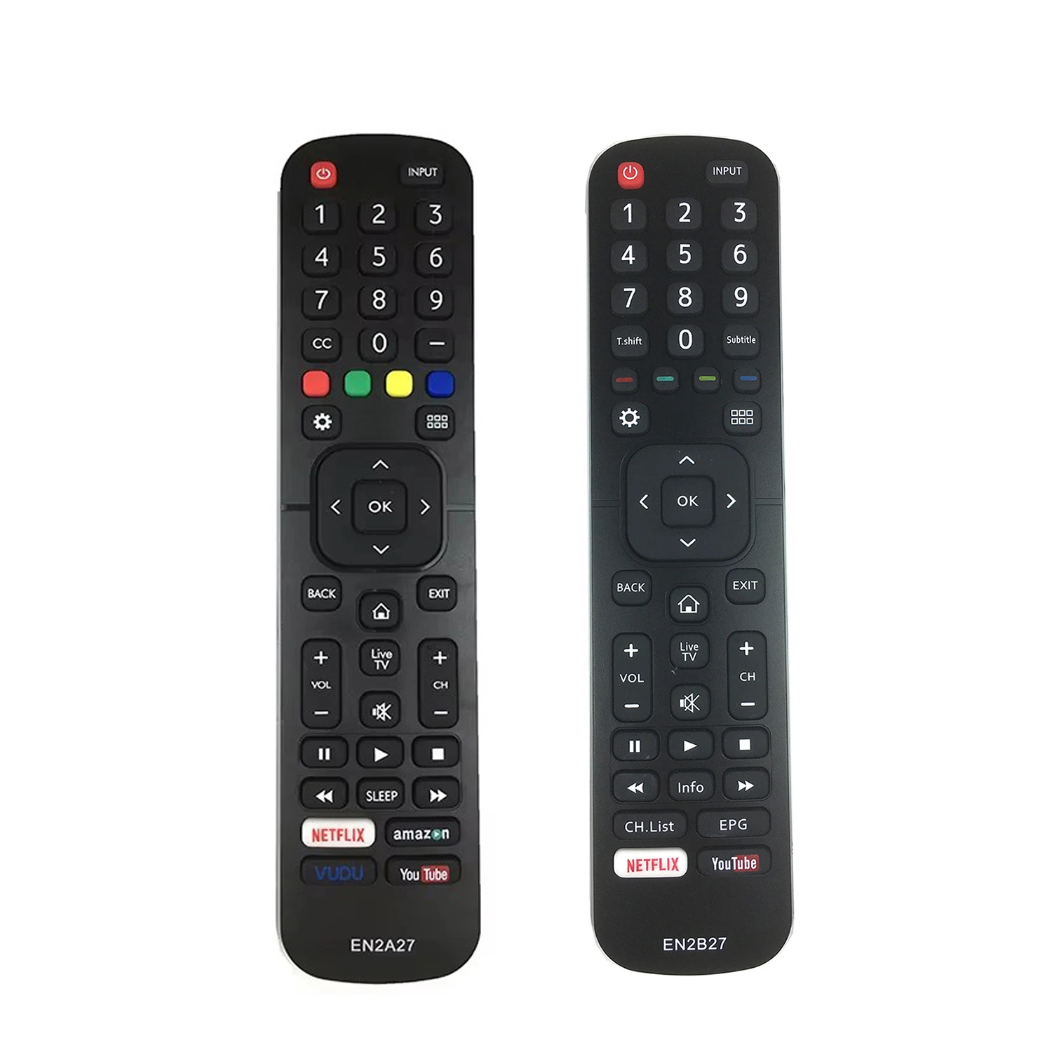 EN2A27 EN2B27 Control remoto para Hisense 4K LED HD UHD Smart TV EN2D27 EN2H27 55H6B 50H7GB 40H5C 43H5C 43H7C