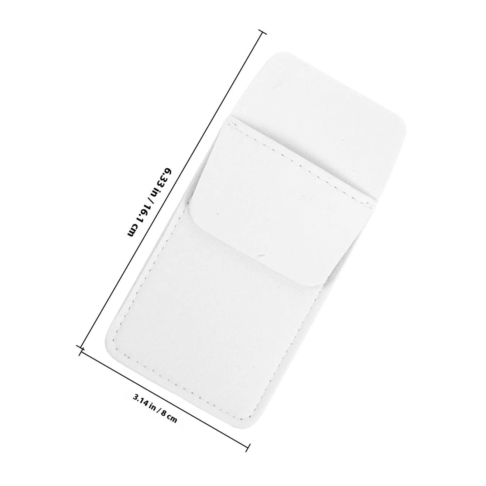 PU Pen Pouch Bag Single Sleeve Pen Holder Pocket Protector for Lab Coats Doctors Nurses Office School Writing Instruments