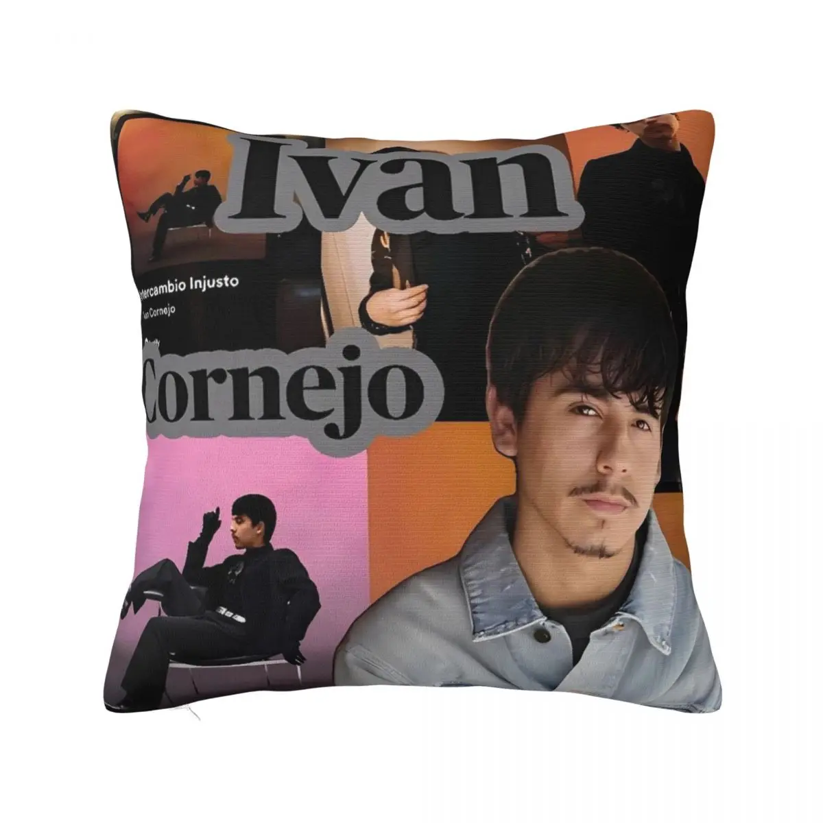 Handsome Ivan Singer Cornejo Pillow Cover Trendy Pillow Case Square Cushion Cover Pillowcases For Office Car Home Decorative