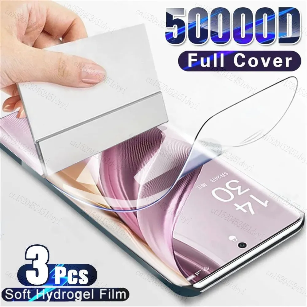 3Pcs Screen Protector Hydrogle Flim For Blackview A200 Pro Oscal Tiger 12 Oscal Tiger 10 A96 BV6200 A2000 Pro N6000