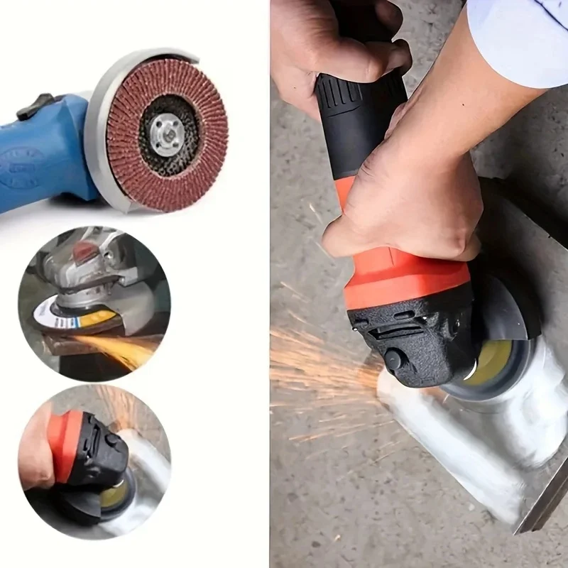 3/5/10pcs Flat Disc 4 Inch 100mm Grinding Wheel Cutting Carbon Steel for Angle Grinder Sand Oil Polishing Abrasive Tool