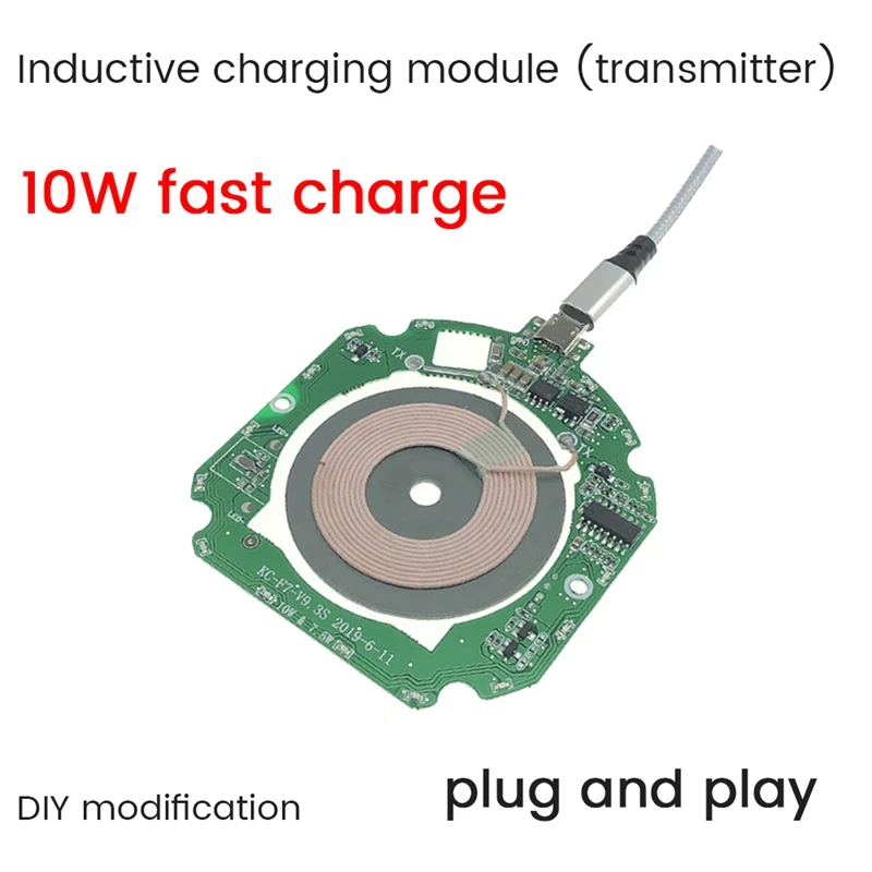 Circuit imprimé émetteur de technologie de charge sans fil, circuit imprimé bricolage